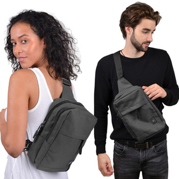 Crossbody Sling Bag with Reversible Strap - FBG1850 Crossbody Sling Bag with Reversible Strap - FBG1850