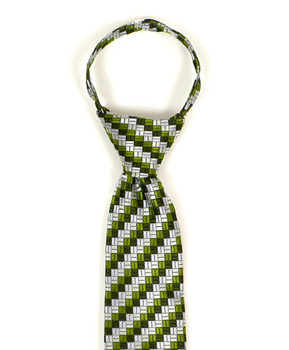 Boys Zipper Tie 14" MPWZ3544 Boys Zipper Tie 14" MPWZ3544