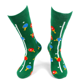 Men's Ping Pong Novelty Socks - NVS19582 Men's Ping Pong Novelty Socks - NVS19582