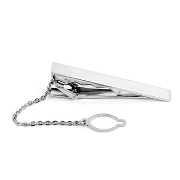 Straight Silver Tie Bar TB2000
