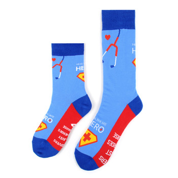 Health Care Heroes -Superheroes- Premium Socks Health Care Heroes -Superheroes- Premium Socks