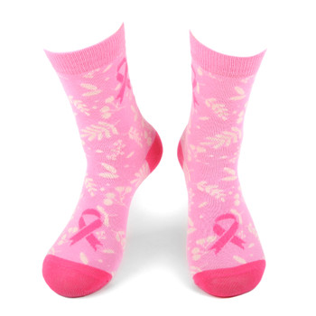 Women's Breast cancer Awareness Novelty Socks - LNVS19440