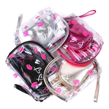Ladies Makeup Bag 3pc Set Cosmetic & Toiletry Bags - LNCTB1719
