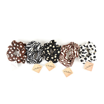 12pc Animal Print Hair Scrunchies 12pc Animal Print Hair Scrunchies