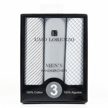 Men's Boxed Fancy Cotton Handkerchiefs 3pcs Set MFB1753 Men's Boxed Fancy Cotton Handkerchiefs 3pcs Set MFB1753