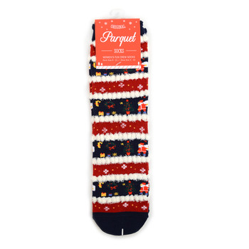 Ladies Christmas Holidays Crew Socks - LFXMS2