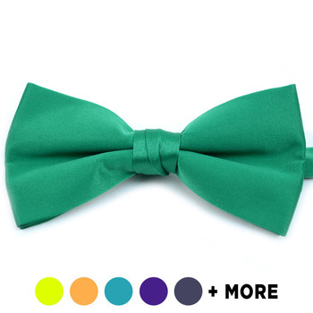 Men's 2.5" Poly Satin Banded Bow Ties BT1301