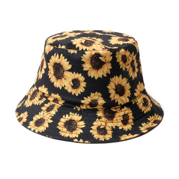 Black Sunflower Bucket Hat NBKHT1000-RBKFL