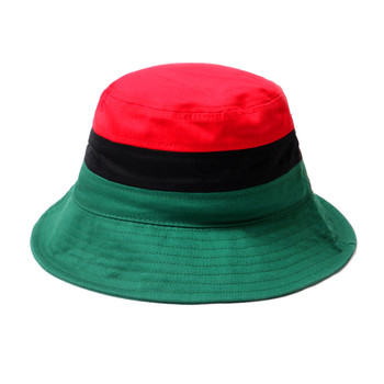 Color Block Bucket Hat NBKHT1000-RBG Color Block Bucket Hat NBKHT1000-RBG