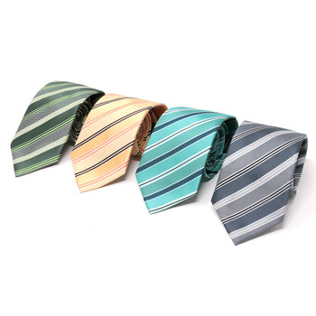 Men Diagonal Stripe Micro Fiber Poly Woven Tie-MPW5955 Men Diagonal Stripe Micro Fiber Poly Woven Tie-MPW5955