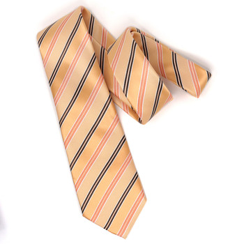 Men Diagonal Stripe Micro Fiber Poly Woven Tie-MPW5955 Men Diagonal Stripe Micro Fiber Poly Woven Tie-MPW5955