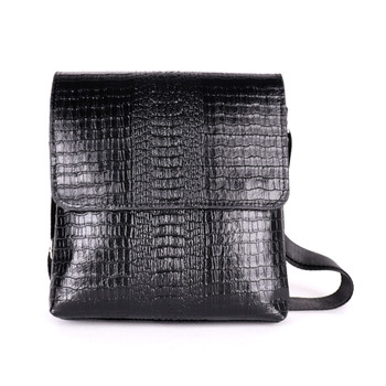Vegan Croc Leather Messenger bag - FBG1868 Vegan Croc Leather Messenger bag - FBG1868