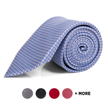 Men's Micro Fiber Poly Woven Regular Tie - MPW5990