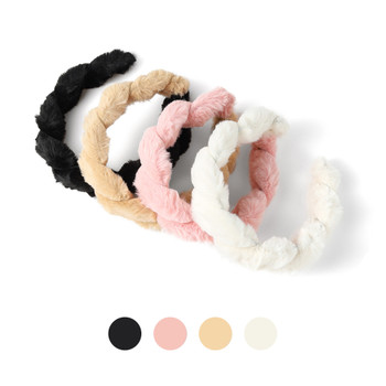 " C " Shaped Faux Fur Twisted Headband - PHB1034 " C " Shaped Faux Fur Twisted Headband - PHB1034