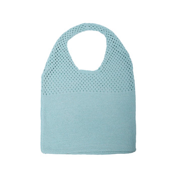 Mesh Knit Bag- Light Blue- SKTBG02