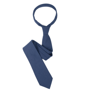 2.5" Men's 100% Cotton Solid Slim Ties - NVC3000 2.5" Men's 100% Cotton Solid Slim Ties - NVC3000