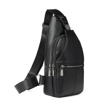 Crossbody PU Sling bag with Adjustable Strap-FBG1909-BK