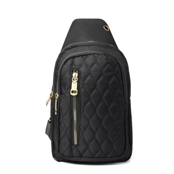 Ladies Quilted Crossbody Sling bag- LFBG1845-BK