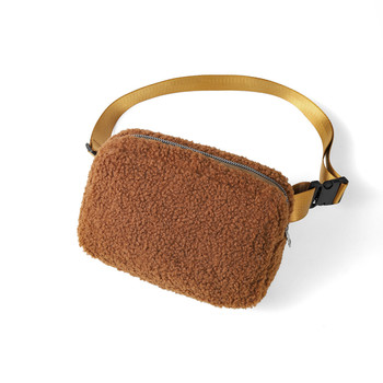 Sherpa Waist Fanny pack with Adjustable Strap-SFBW1858 Sherpa Waist Fanny pack with Adjustable Strap-SFBW1858