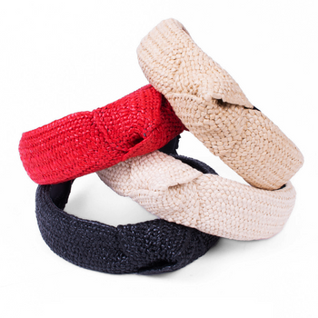 " C " Shaped Knotted Woven headband -PHB1023 " C " Shaped Knotted Woven headband -PHB1023