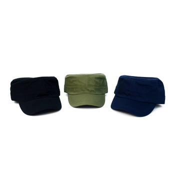 Cotton Solid Cadet Hat- CHT1090