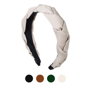 Ladies Chic Wide Braided Headband-PHB1042  Ladies Chic Wide Braided Headband-PHB1042
