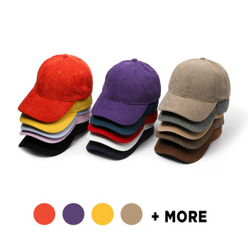 Unisex Corduroy Baseball Cap -CAP5 Unisex Corduroy Baseball Cap -CAP5