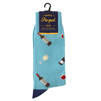 Men's Fine Wine Novelty Socks - NVS19670-DBL
