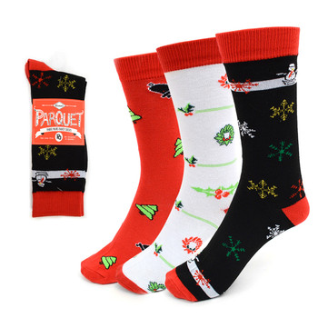 24 Pair Ladies Random Assorted Christmas Socks - LNVS24ASST-MAS 24 Pair Ladies Random Assorted Christmas Socks - LNVS24ASST-MAS