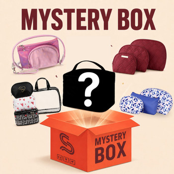 12 Random Assorted Cosmetic Bag Mystery Box