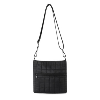 Leeyah Crossbody with Puffer Knotted Zip-LCBG1483-BK