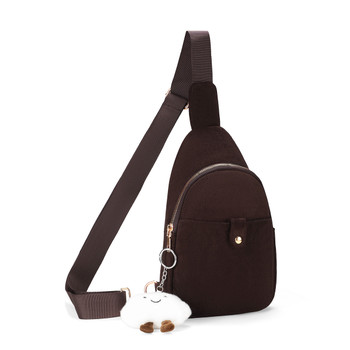 Ladies Suede Sling with Cloud Hang off - LFBG1853