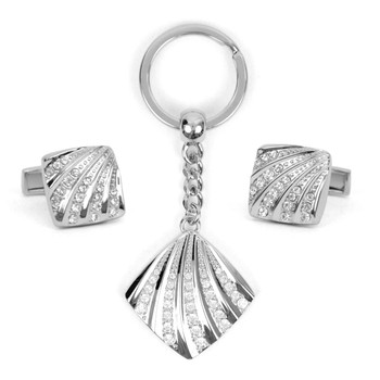 Cufflink & Key Chain Set CKB203 Cufflink & Key Chain Set CKB203