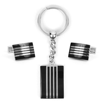Cufflink & Key Chain Set CKB204 Cufflink & Key Chain Set CKB204