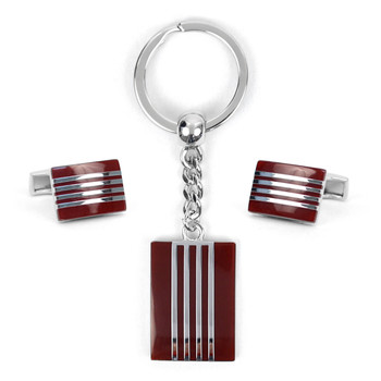 Cufflink & Key Chain Set CKB205 Cufflink & Key Chain Set CKB205