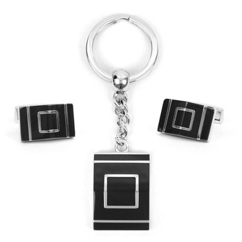 Cufflink & Key Chain Set CKB208 Cufflink & Key Chain Set CKB208