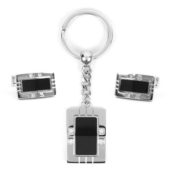 Cufflink & Key Chain Set CKB212 Cufflink & Key Chain Set CKB212