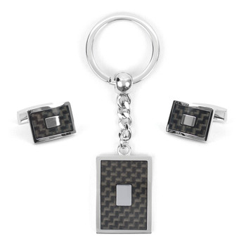 Cufflink & Key Chain Set CKB213 Cufflink & Key Chain Set CKB213