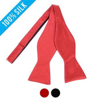 Silk Fancy Freestyle Bow Tie FBS2403