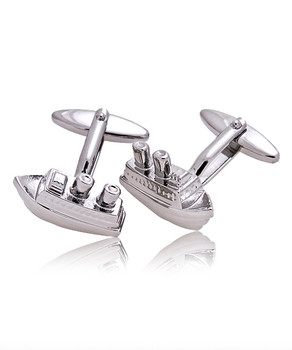Boat Novelty Cufflinks NCL3504 Boat Novelty Cufflinks NCL3504