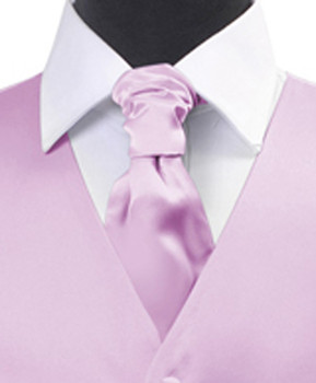 Lavender Poly Solid Satin Cravat FC1701-11 Lavender Poly Solid Satin Cravat FC1701-11