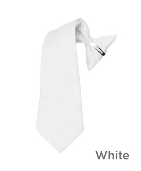 Boy's Poly Solid Clip On Tie BSC3301 Boy's Poly Solid Clip On Tie BSC3301