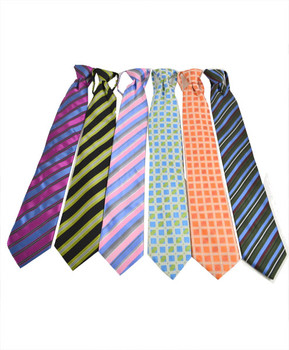 6 Pack Poly Woven Mixed Zipper Ties - F1 6 Pack Poly Woven Mixed Zipper Ties - F1