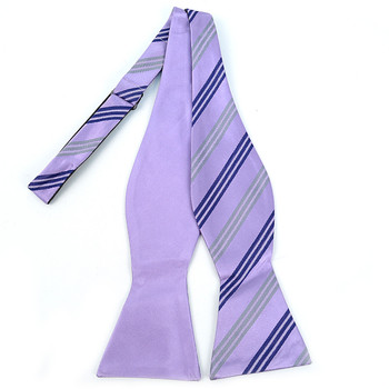 100% Silk Woven Freestyle and Reversible Bow Tie FRBS1030