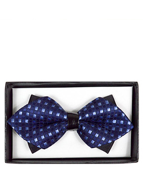 Diamond Tip Banded Bow Tie DBB3030-17 Diamond Tip Banded Bow Tie DBB3030-17