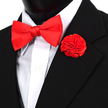 Solid Mini Bouquet Piped Flower Lapel Pin (F10084N) Solid Mini Bouquet Piped Flower Lapel Pin (F10084N)