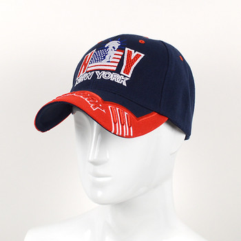 NY Flag Navy Blue Baseball Cap EBC10290 NY Flag Navy Blue Baseball Cap EBC10290