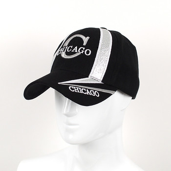 Chicago Black Baseball Cap EBC10299 Chicago Black Baseball Cap EBC10299