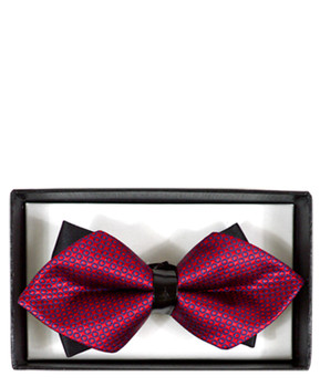 Diamond Tip Banded Bow Tie DBB3030-21 Diamond Tip Banded Bow Tie DBB3030-21