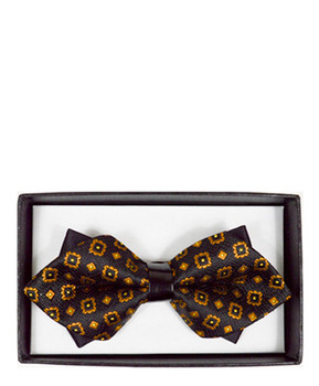Diamond Tip Banded Bow Tie DBB3030-06 Diamond Tip Banded Bow Tie DBB3030-06